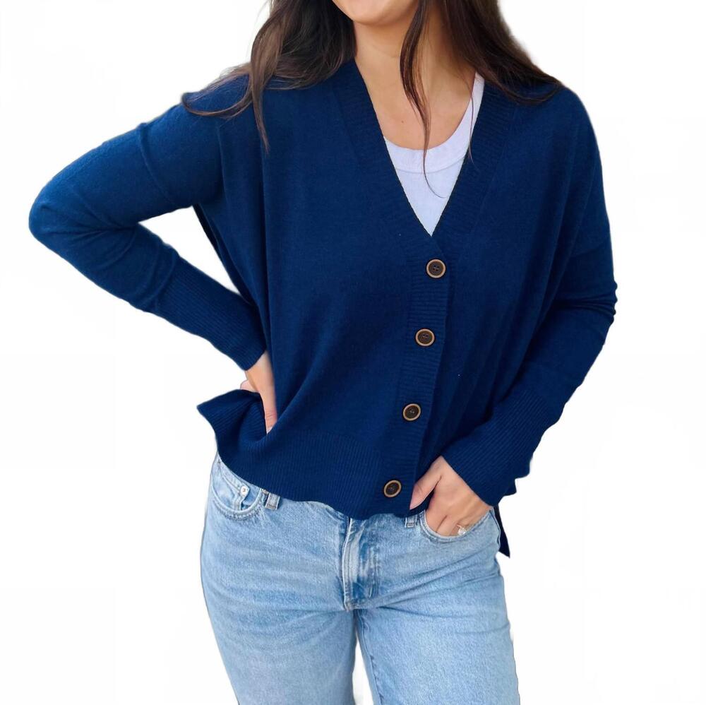 NEW KERISMA women's wagner cardigan in navy